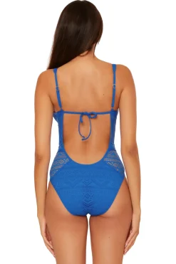 Show & Tell Plunge One Piece Swimsuit