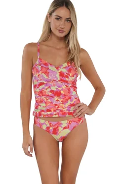 Simone Convertible Strap Tankini Top
