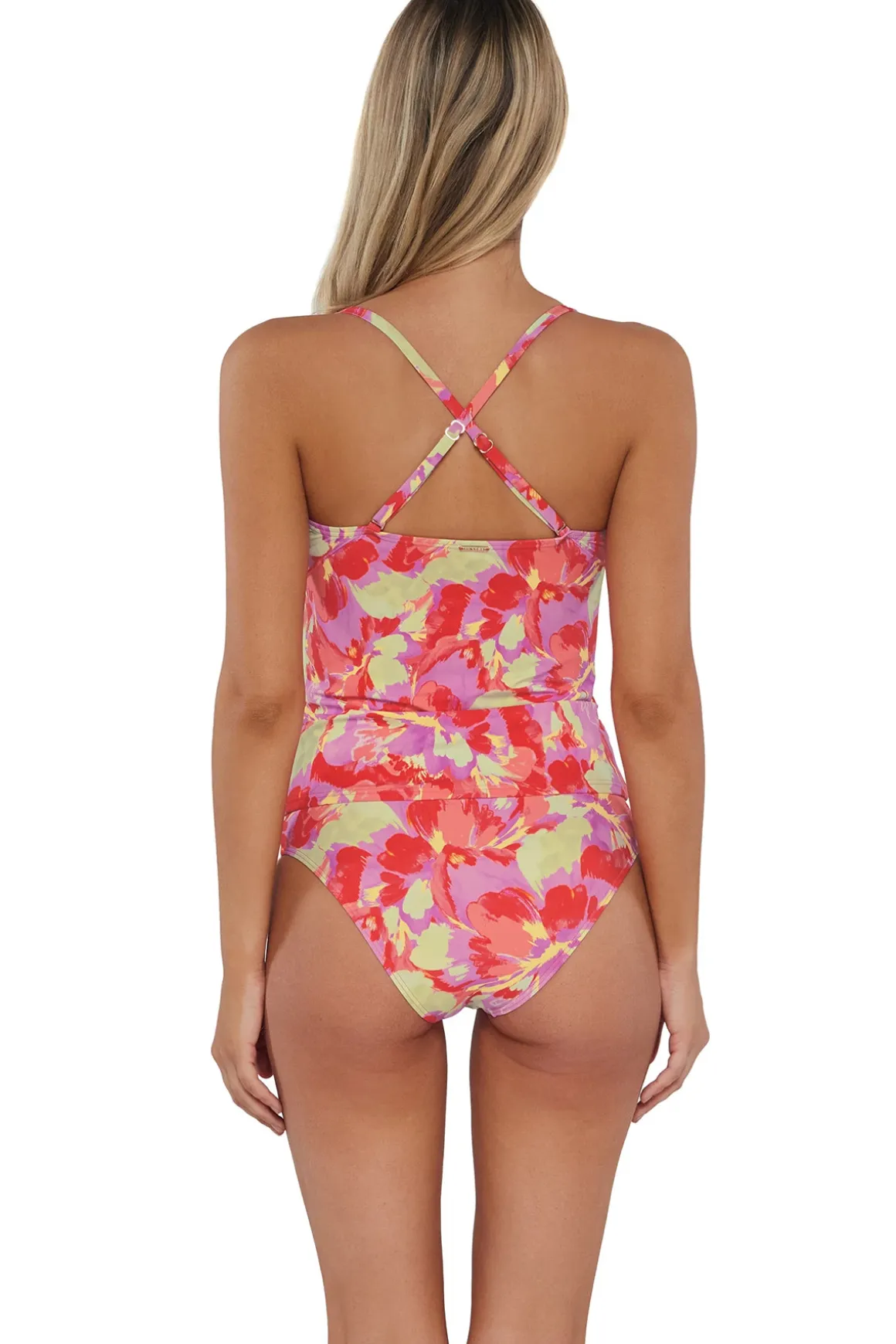 Simone Convertible Strap Tankini Top