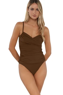 Simone Convertible Strap Tankini Top