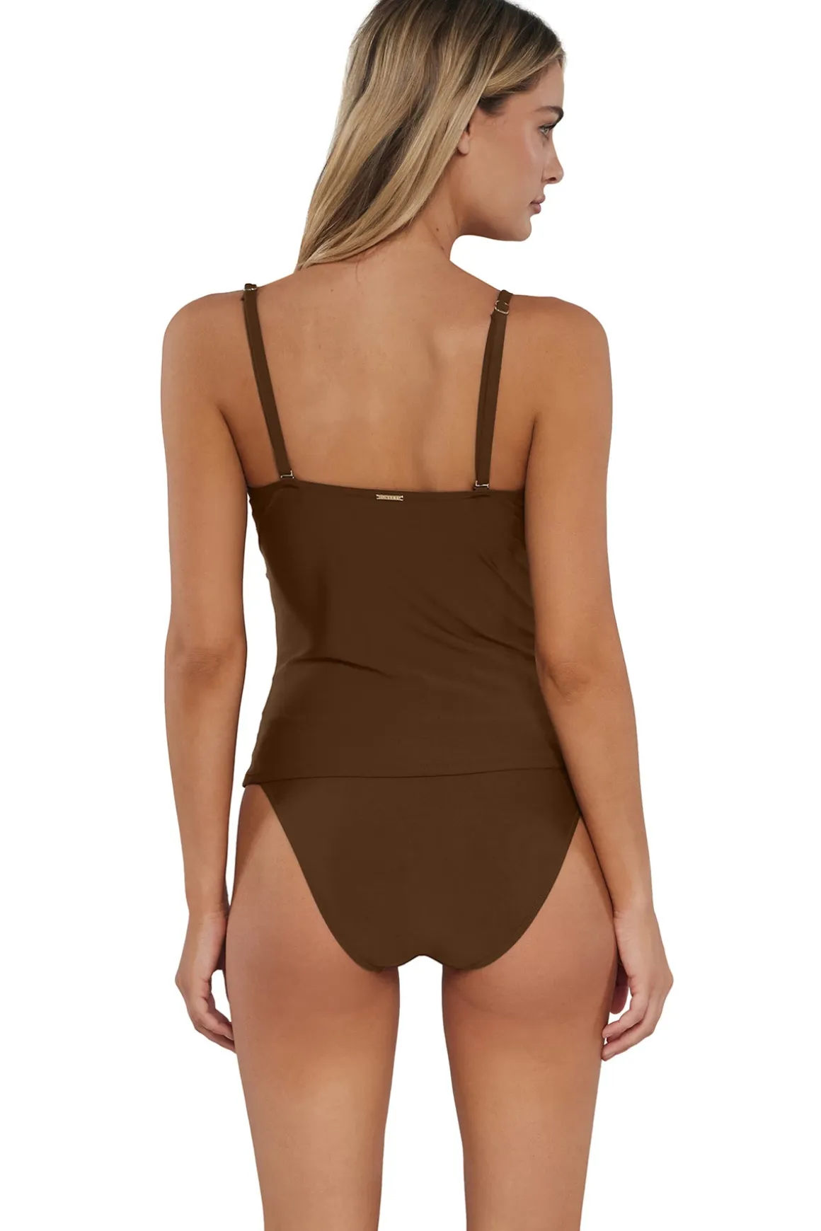 Simone Convertible Strap Tankini Top