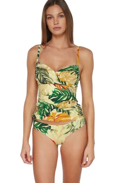 Simone Convertible Strap Tankini Top
