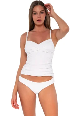 Simone Convertible Strap Tankini Top