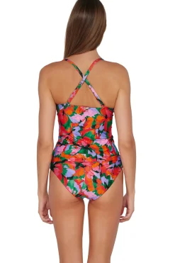 Simone Convertible Strap Tankini Top