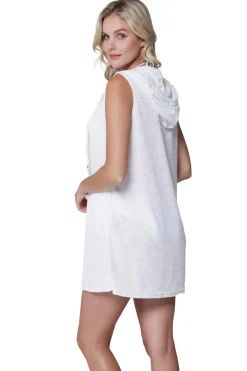 Sleeveless Hooded Tunic