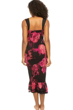 Smocked Midi Dress