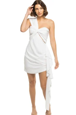 Solange Asymmetrical Mini Dress