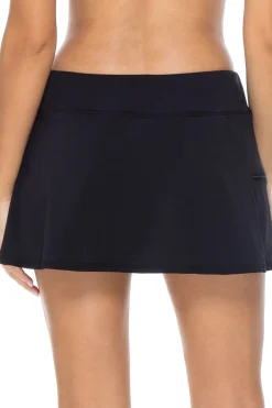 Sporty Swim Skirted Hipster Bikini Bottom