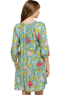 Stevie Drop Waist Silk Dress