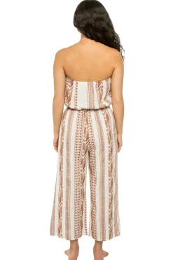 Strapless Coulotte Jumpsuit