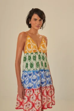 Summer Mix Mini Dress