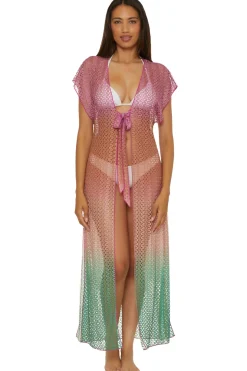 Sunset Ombre Long Kimono