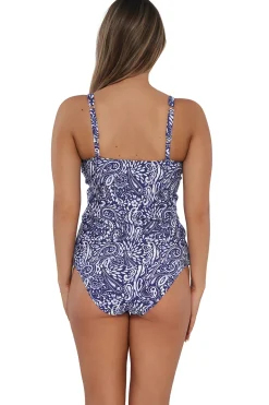 Taylor Underwire Tankini Top (D+ Cup)