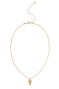 Teardrop Evil Eye Necklace