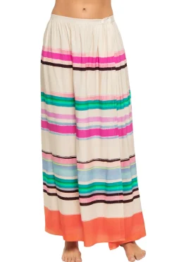 The Button Front Wrap Skirt
