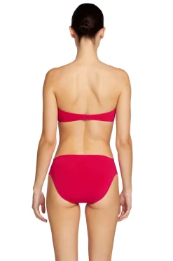 Tie Front Bandeau Bikini Top