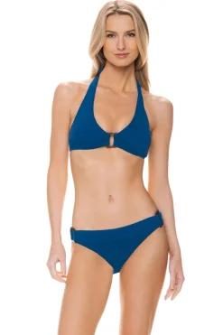 Tortoise Halter Bikini Top