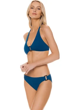 Tortoise Halter Bikini Top