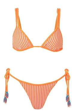Tulum Reversible Tie Side Brazilian Bikini Bottom
