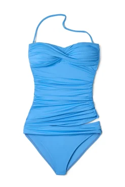 Twist Bandeau Tankini Top
