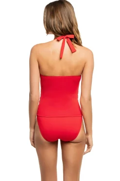 Twist Halter Tankini Top