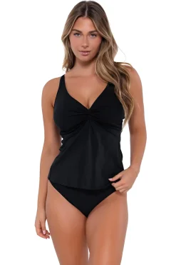 Underwire Twist Tankini Top (D+ Cup)