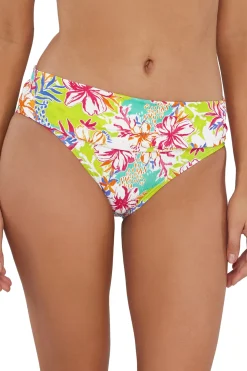 Unforgettable Banded Hipster Bikini Bottom