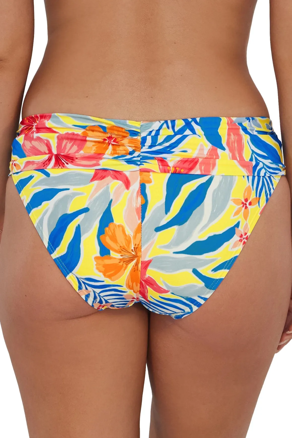 Unforgettable Banded Hipster Bikini Bottom