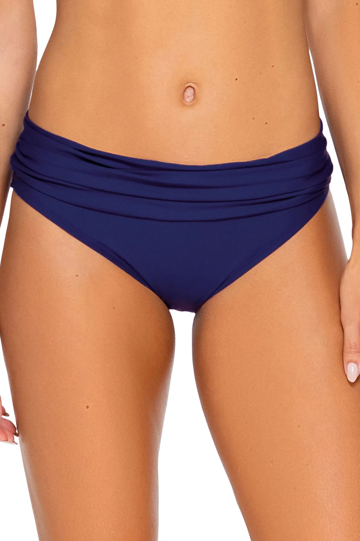 Unforgettable Shirred Banded Bikini Bottom