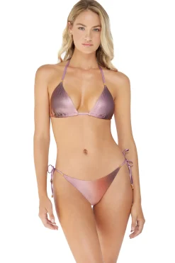 Violet Haze Triangle Bikini Top
