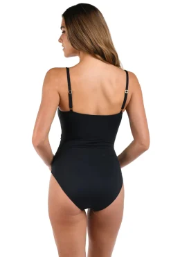 V-Wire One Piece Swimsuit