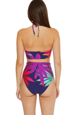 Wailea Reversible High Neck Bikini Top