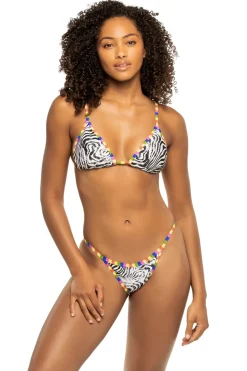 Wild Side Triangle Bikini Top