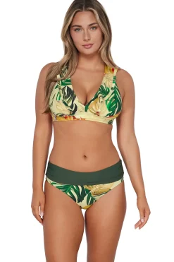 Willa Wireless Bralette Bikini Top (E-H Cup)
