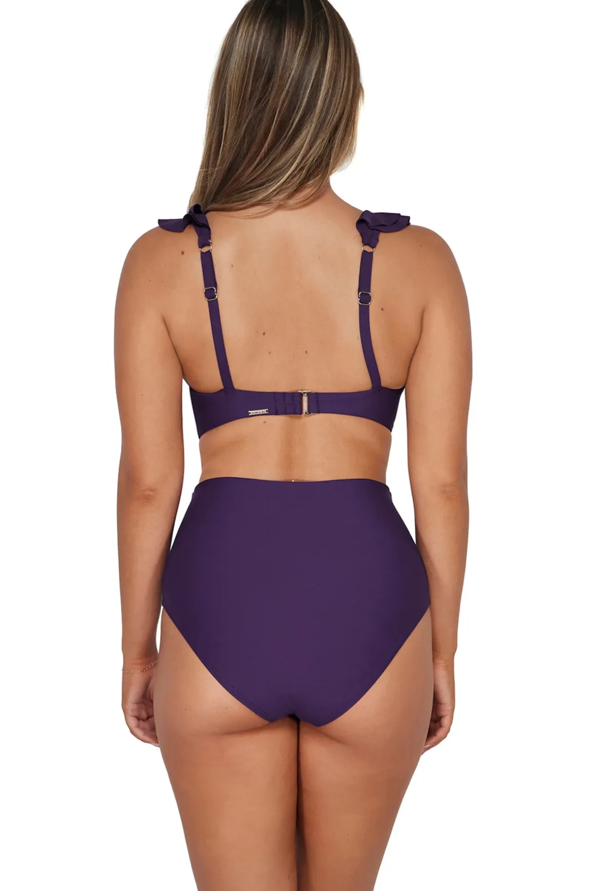 Willa Wireless Bralette Bikini Top (E-H Cup)