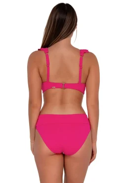 Willa Wireless Bralette Bikini Top (E-H Cup)