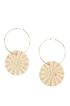 Xue Gold Plated Hoop Earrings