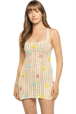 Zoie Crochet Mini Dress