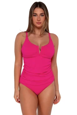Zuri V-Wire Tankini Top (D+ Cup)