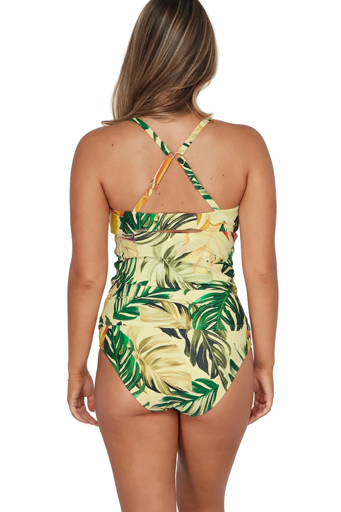 Zuri V-Wire Tankini Top (D+ Cup)