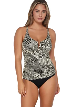 Zuri V-Wire Tankini Top (D+ Cup)