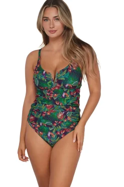 Zuri V-Wire Tankini Top (D+ Cup)