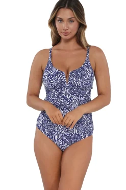 Zuri V-Wire Tankini Top (E-H Cup)